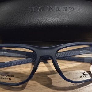 Oakley Matte Navy Prescription Glasses
